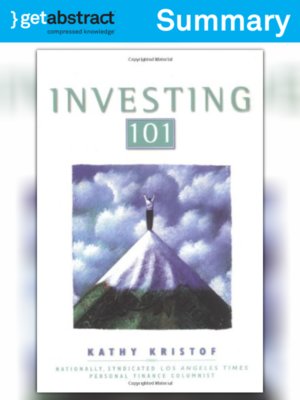 cover image of Investing 101 (Summary)